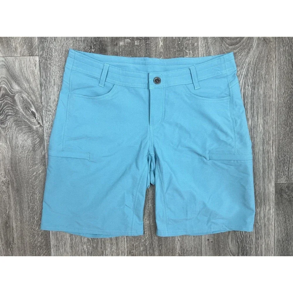 Kuhl Women’s Blue 8.5 Inch Cargo Zipper Shorts - Picture 1 of 10